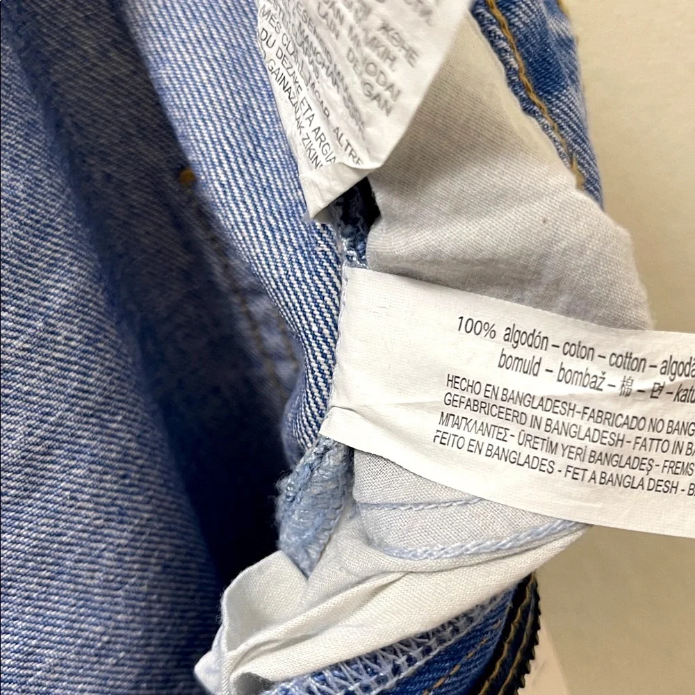 NWT Zara Z1975 High Waist Straight Leg Jeans - Picture 10 of 10